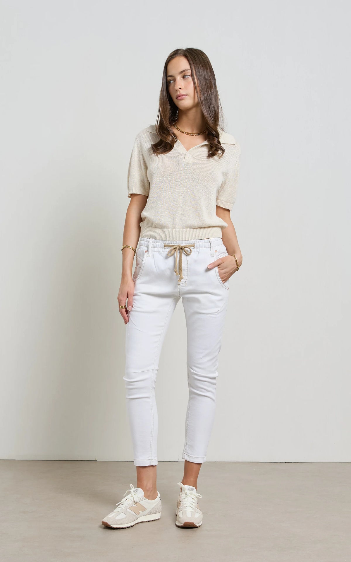 Dricoper | Active White Jean