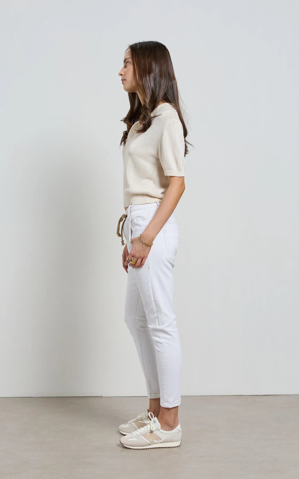 Dricoper | Active White Jean