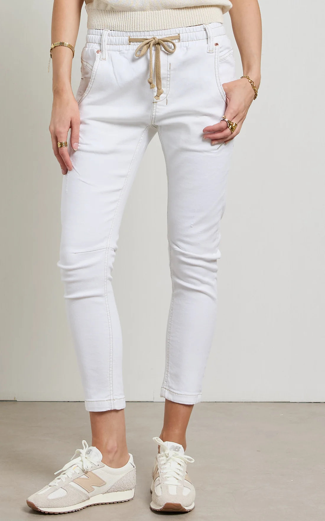 Dricoper | Active White Jean