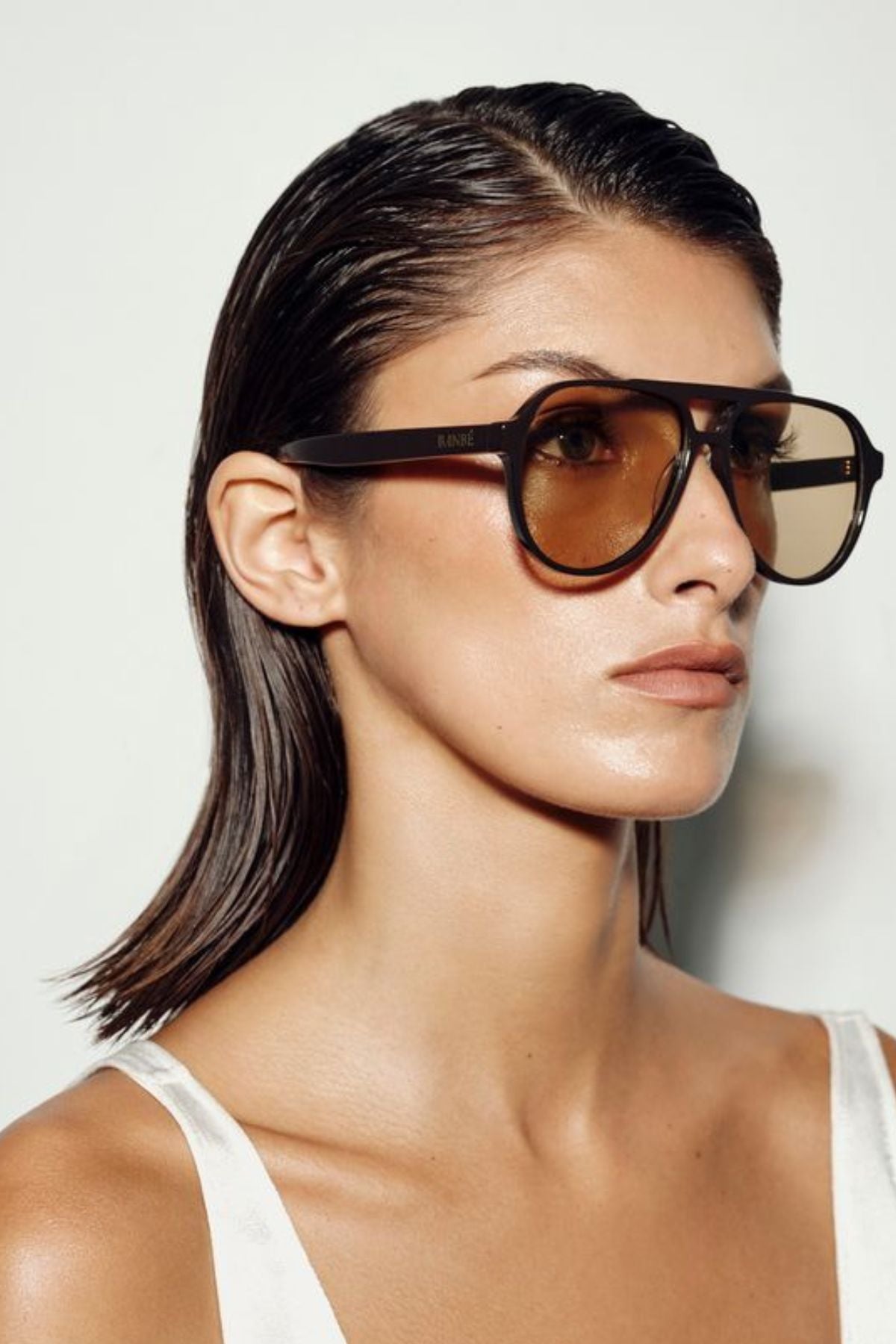 The Florence by BANBE is a slimline aviator silhouette designed as a classic core wardrobe piece, delivering effortless everyday wear with a refined modern edge.