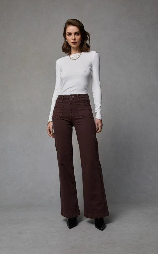 Dricoper | Indy High Rise Long Jeans