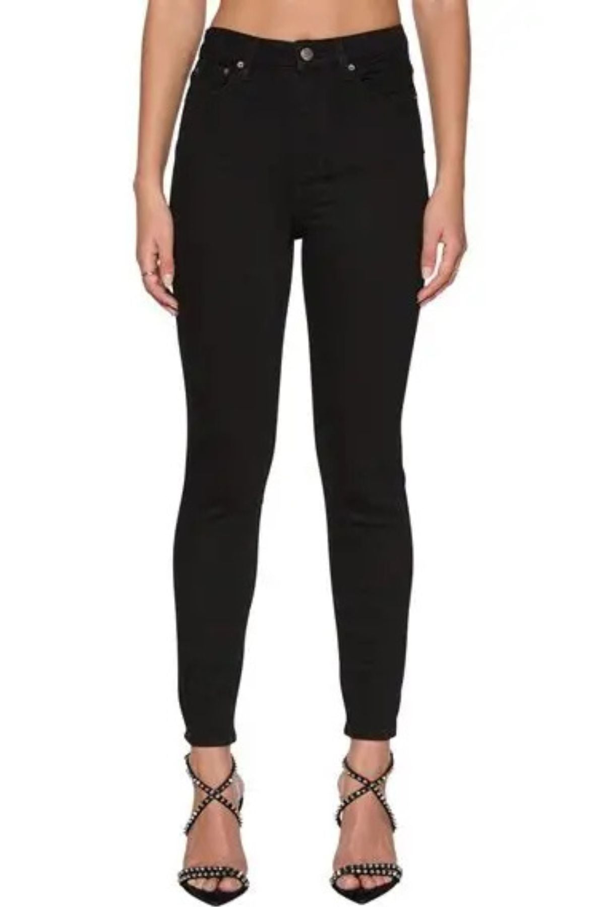 SHOP The Ksubi Hi N Wasted Jet Black is a high rise rise, super skinny fit jean, classic five pocket styling and a zip fly. racket NZ