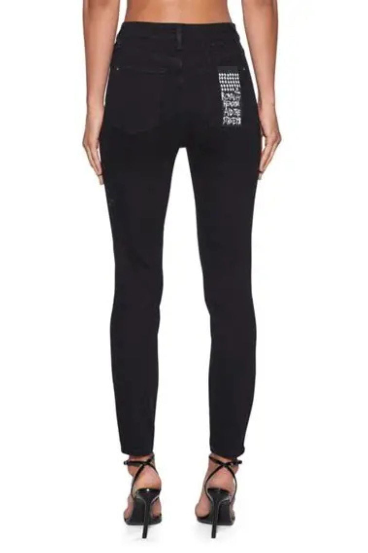 SHOP The Ksubi Hi N Wasted Jet Black is a high rise rise, super skinny fit jean, classic five pocket styling and a zip fly. racket NZ