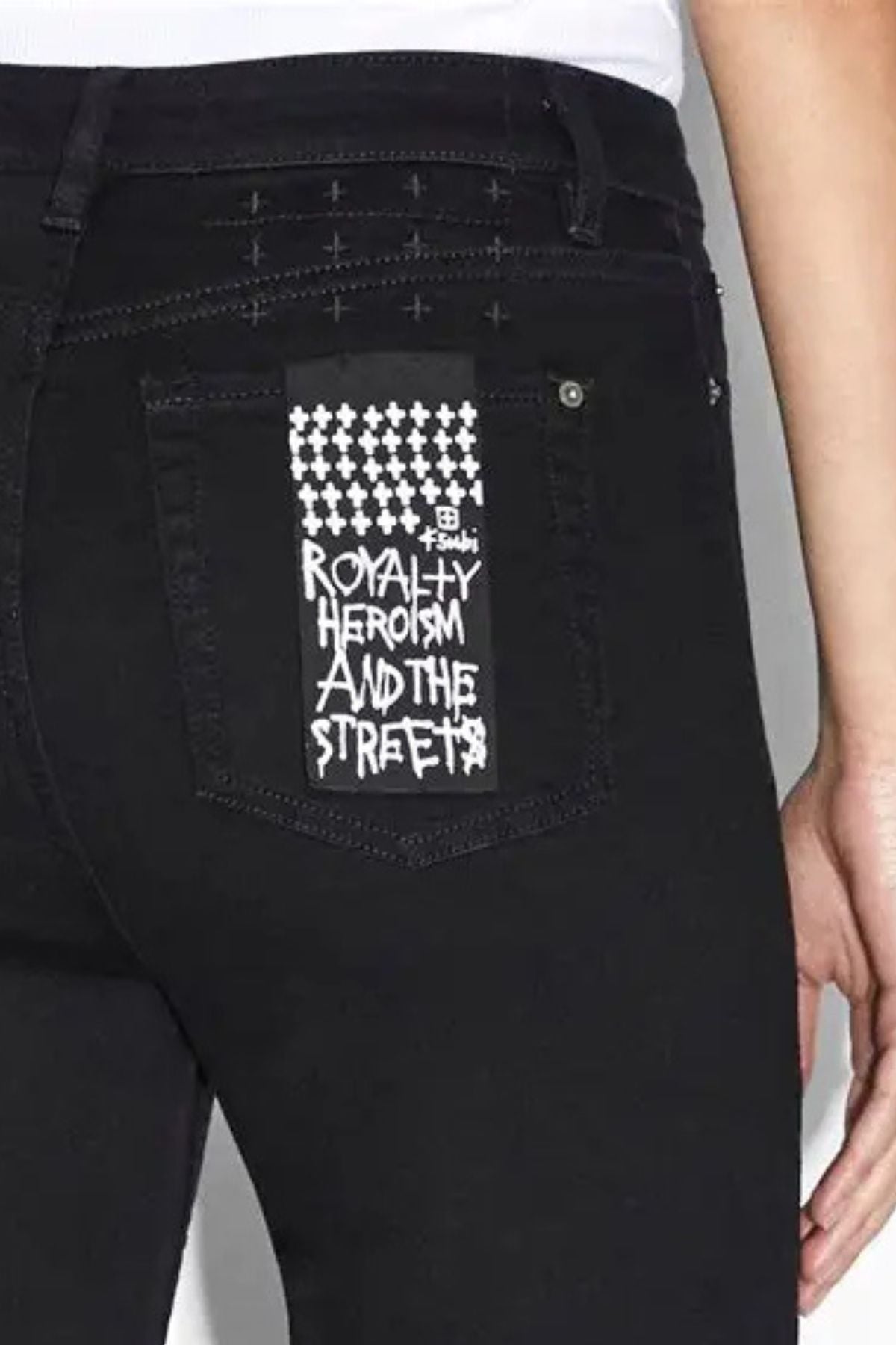 SHOP The Ksubi Hi N Wasted Jet Black is a high rise rise, super skinny fit jean, classic five pocket styling and a zip fly. racket NZ