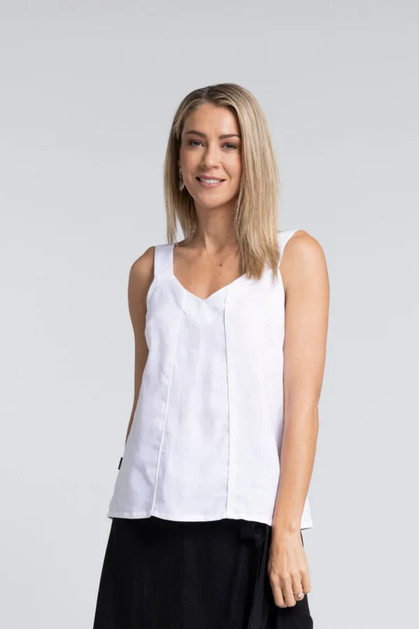 Glide Tank - Easy Summer Dressing with Refined Detail

An effortless warm-weather essential. The N-E-S Glide Tank is designed for ease, breathability and everyday wear, offering a relaxed silhouette with subtle detailing that elevates its simplicity.

Designed and made responsibly in New Zealand