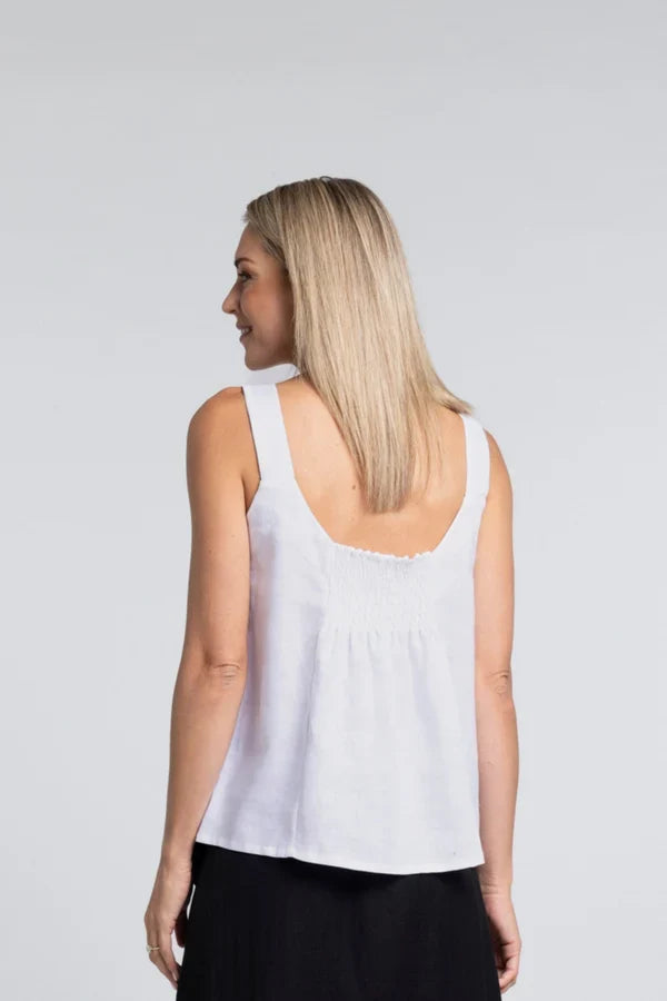 Glide Tank - Easy Summer Dressing with Refined Detail

An effortless warm-weather essential. The N-E-S Glide Tank is designed for ease, breathability and everyday wear, offering a relaxed silhouette with subtle detailing that elevates its simplicity.

Designed and made responsibly in New Zealand