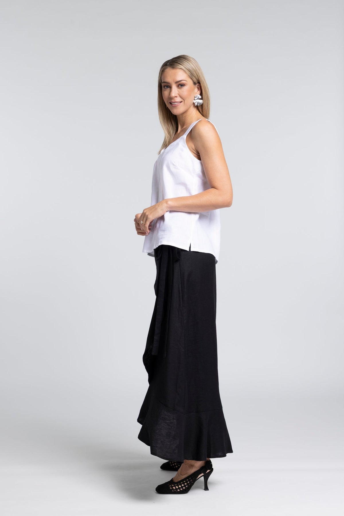 True Skirt - Adjustable Wrap with Feminine Movement

A refined essential designed to flatter and adapt. The N-E-S True Skirt brings together a classic wrap silhouette with thoughtful detailing, offering both elegance and everyday ease.

Designed and made responsibly in New Zealand