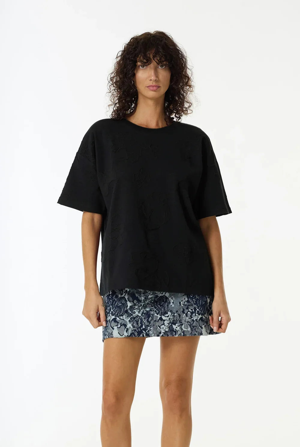 BLAK |  Off Duty Flora Tee
