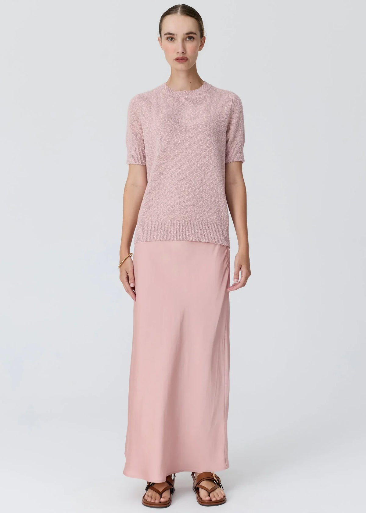 POL Cedar Lurex Knit Top