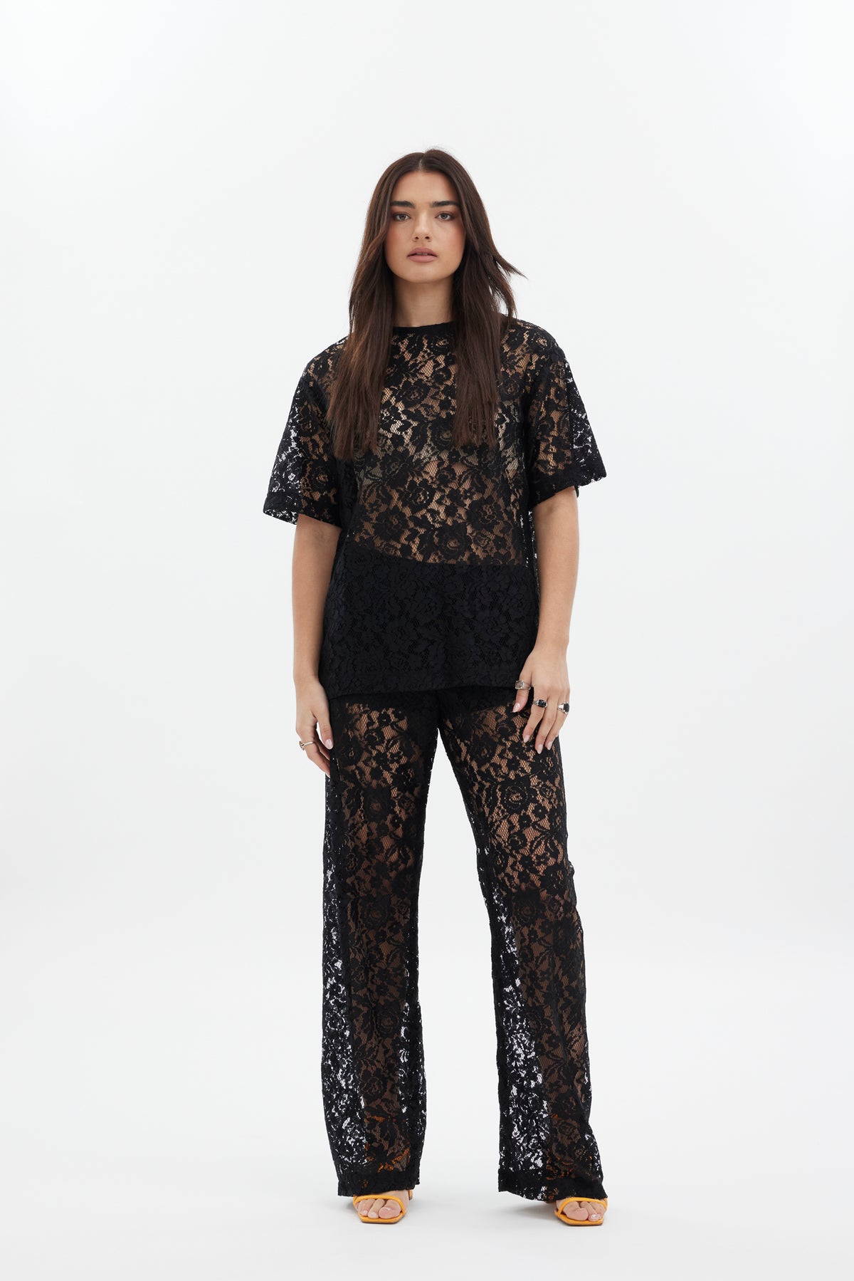 racket Cobain Lace Pant - Sheer Lines, Clever Proportions

Lace with a little more attitude. The RKT Cobain Pant takes the ease of a straight-leg trouser and reworks it in intricate Alençon lace, balancing sheer detail with considered construction.

Designed and made responsibly in New Zealand