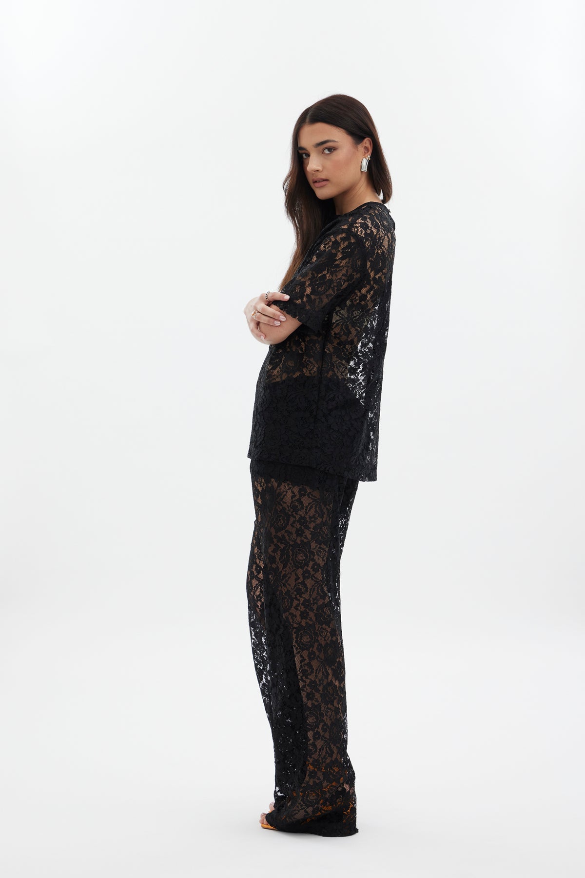 racket Cobain Lace Pant - Sheer Lines, Clever Proportions

Lace with a little more attitude. The RKT Cobain Pant takes the ease of a straight-leg trouser and reworks it in intricate Alençon lace, balancing sheer detail with considered construction.

Designed and made responsibly in New Zealand