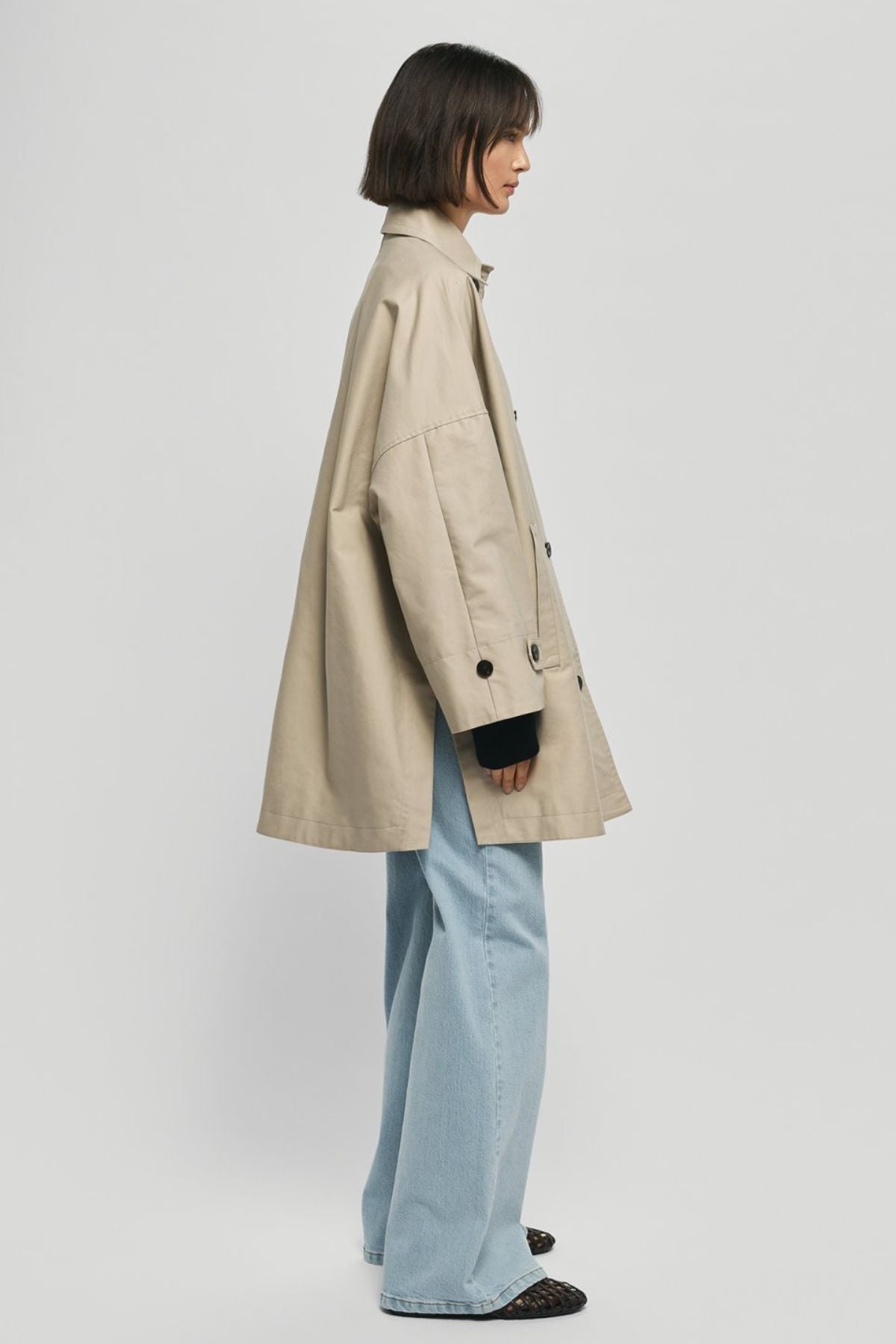 MSCH Tikka Jacket - Oversized, Effortless and Made to Layer

A statement in simplicity. The MSCH Tikka Jacket takes the classic cotton utility jacket and plays with proportion, creating an intentionally oversized silhouette that feels relaxed, modern and effortlessly cool.