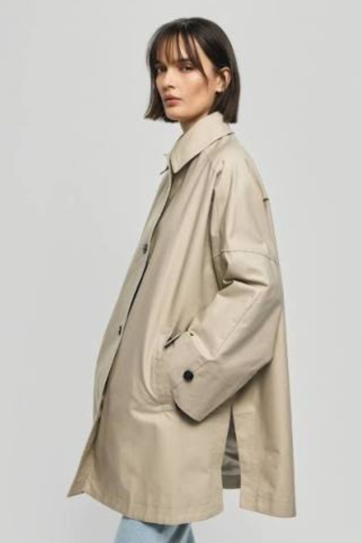 MSCH Tikka Jacket - Oversized, Effortless and Made to Layer

A statement in simplicity. The MSCH Tikka Jacket takes the classic cotton utility jacket and plays with proportion, creating an intentionally oversized silhouette that feels relaxed, modern and effortlessly cool.