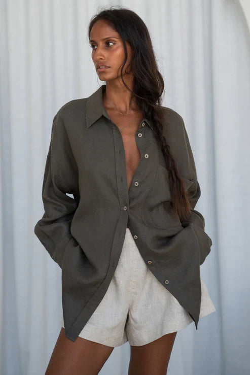 LILLY PILLY | KIRRA LINEN SHIRT