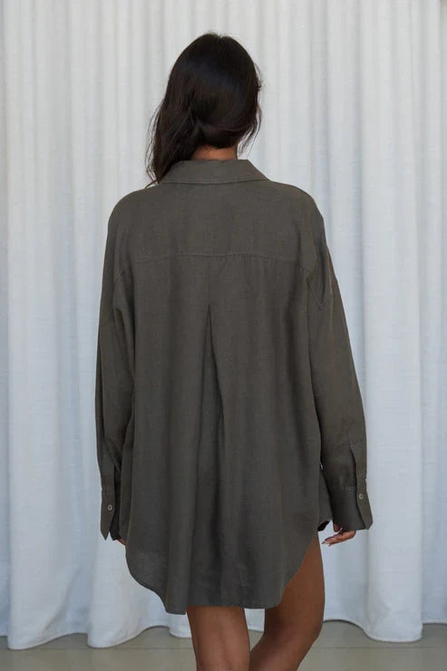 LILLY PILLY | KIRRA LINEN SHIRT