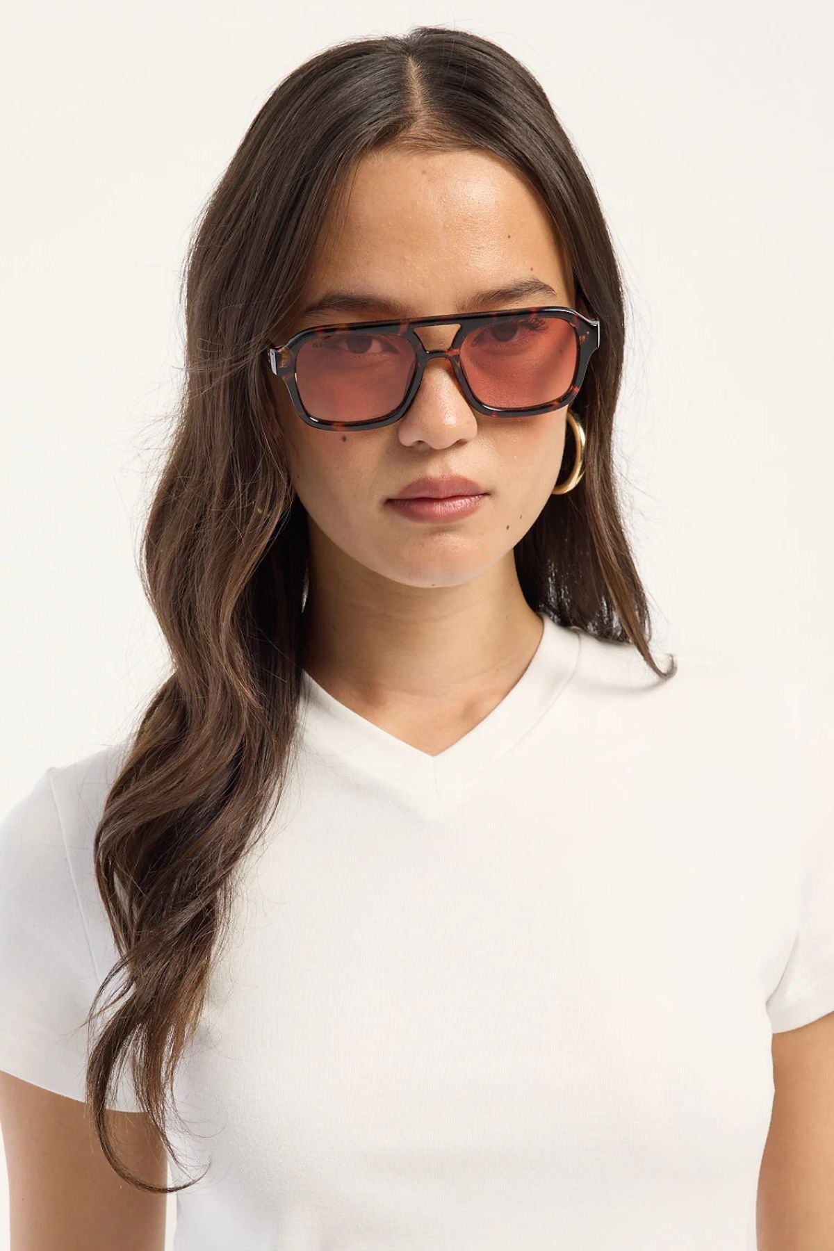 Shop Reality Eyewear Runway Sunglasses at racket - cult-favourite aviator frames crafted from recycled materials with bold, runway-inspired attitude.