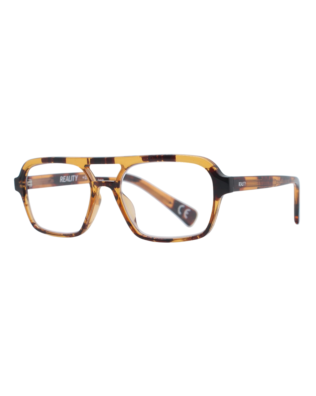 Crafted from recycled materials, the Reality eyewear Tomorrowland Reader combines the iconic aviator shape with reading functionality. Sleek, festival-inspired, and sustainably made, perfect for bringing a touch of Tomorrowland energy to everyday reading.