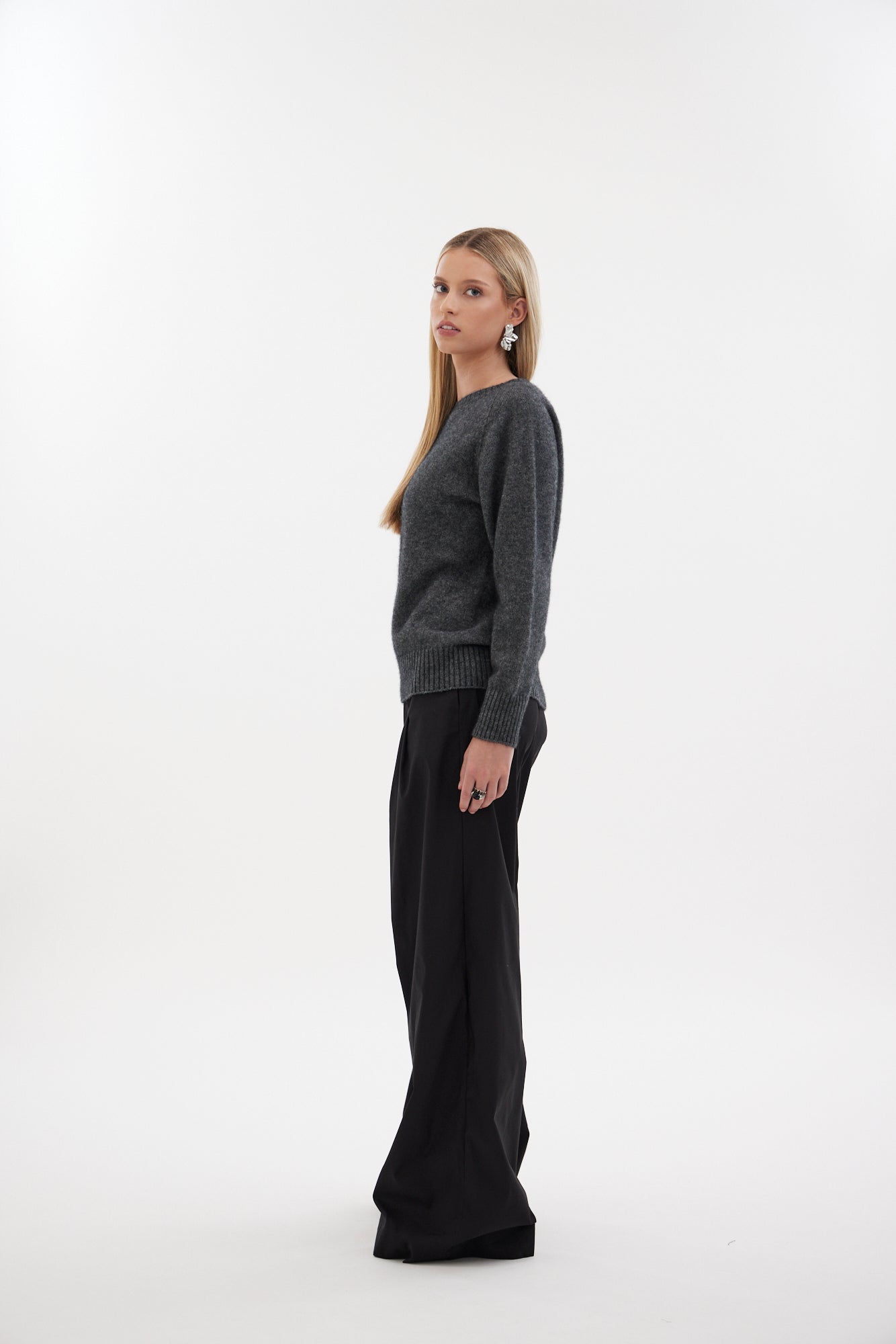 The Split Sleeve Jumper – a NZ possum merino knit with refined fit and unique split sleeve detail. Warm, lightweight and effortlessly elevated. Made in NZ