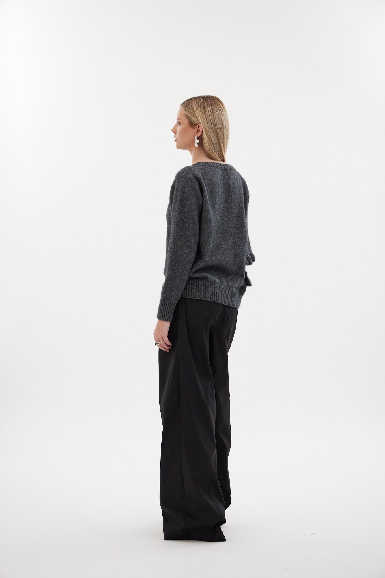 The Split Sleeve Jumper – a NZ possum merino knit with refined fit and unique split sleeve detail. Warm, lightweight and effortlessly elevated. Made in NZ